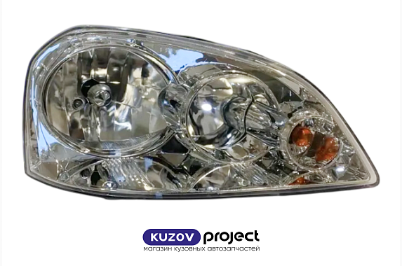 Фара правая (5к) механический корректор Chevrolet Lacetti 2004-2013 SED/WG (Китай)