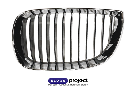 Решетка радиатора левая BMW 1Series E87 2004-2007 (Тайвань)