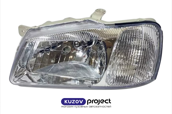 Фара левая под электрокорректор Hyundai Accent Tагаз 1999-2012 (Китай)